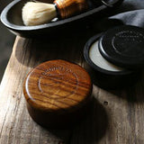 Wood Shaving Bowl - Dark Oak - Brooklyn Grooming