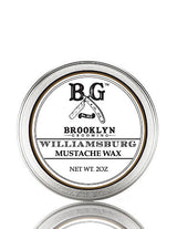 Williamsburg Mustache Wax 2 oz. - Brooklyn Grooming