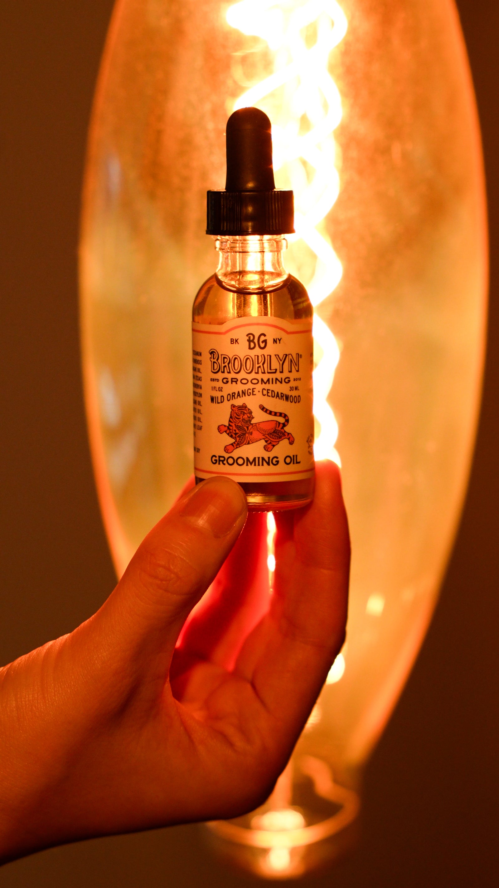 Wild orange and Cedar wood grooming oil – Brooklyn Grooming