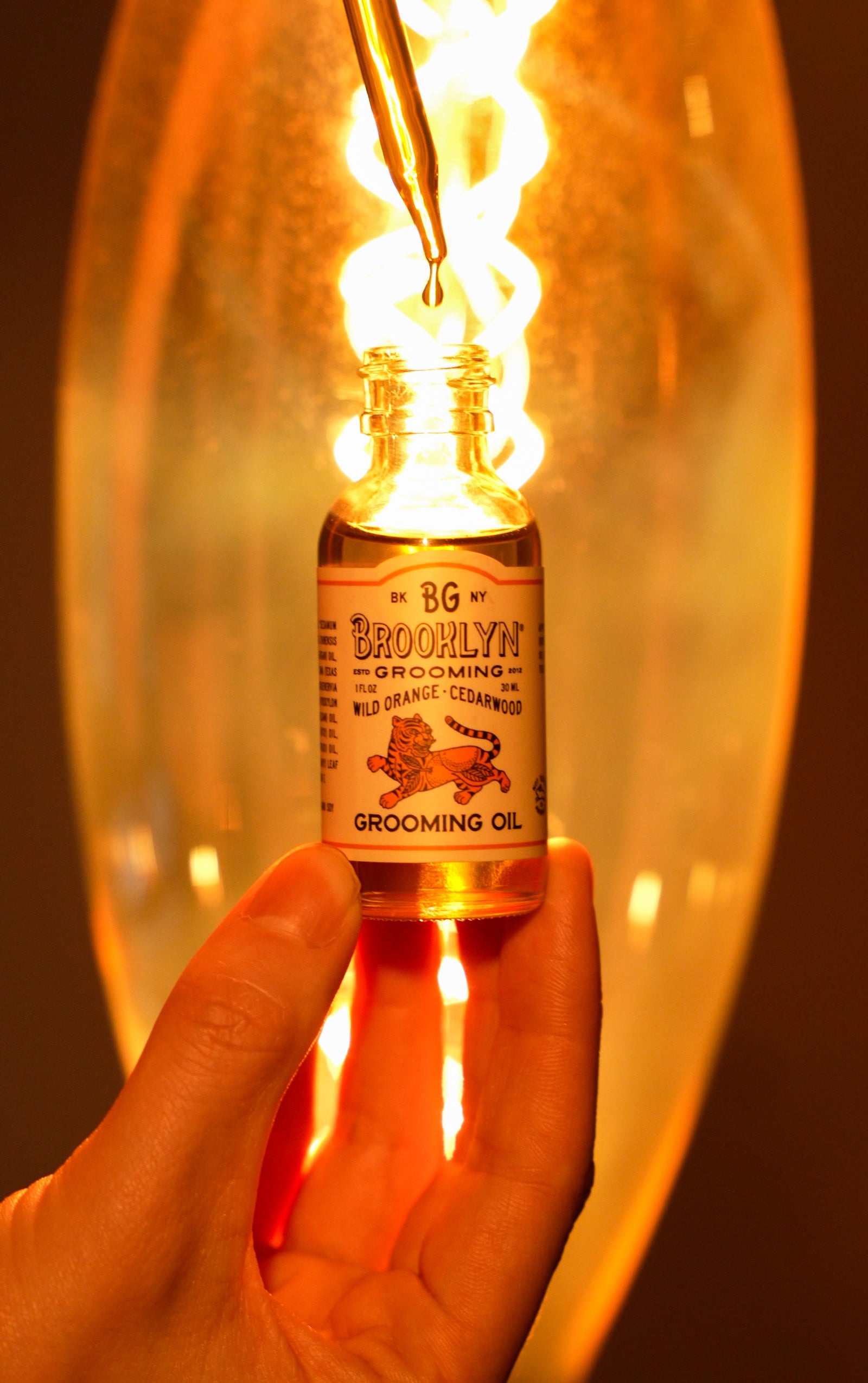 Wild orange and Cedar wood grooming oil – Brooklyn Grooming