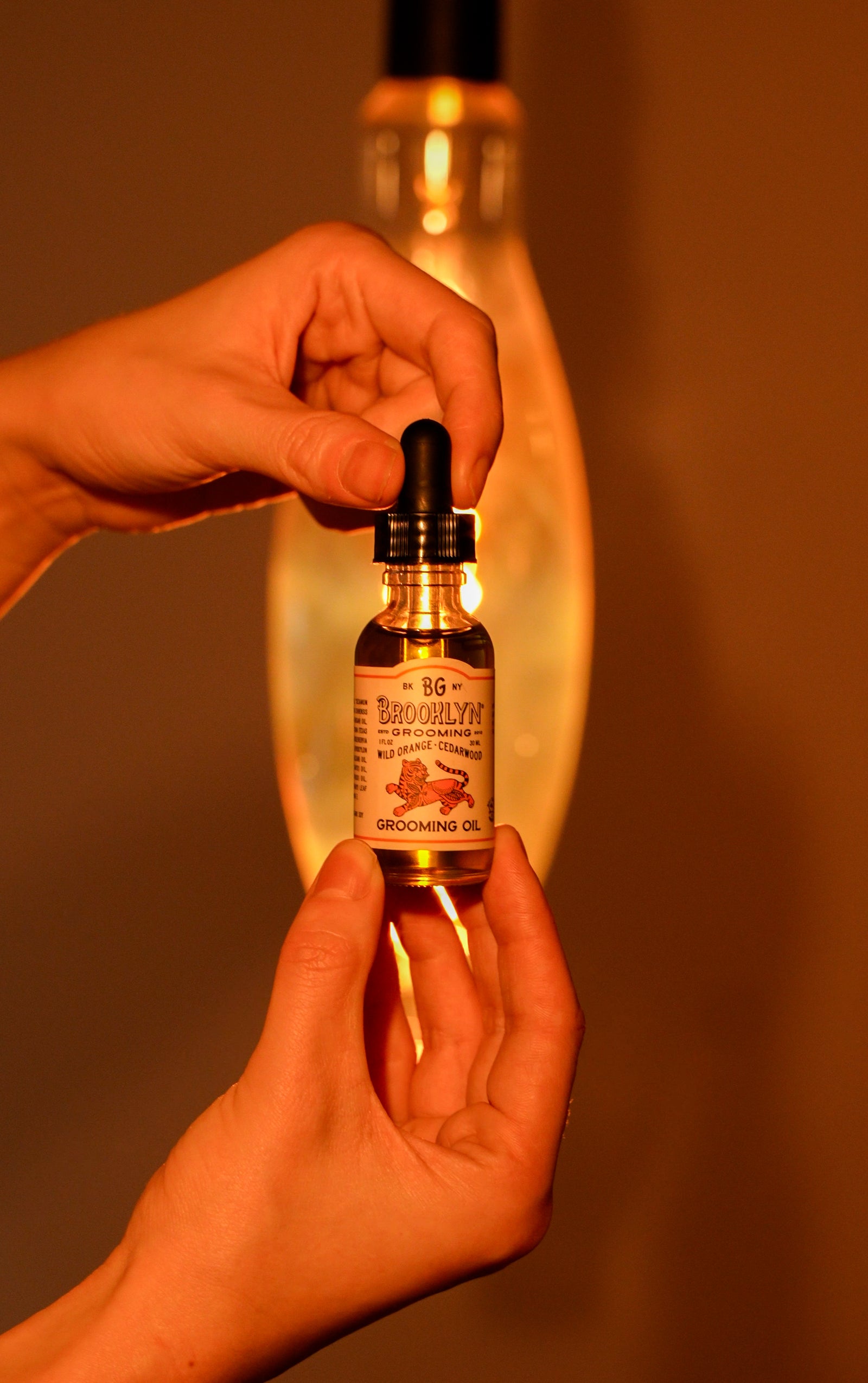 Wild orange and Cedar wood grooming oil – Brooklyn Grooming