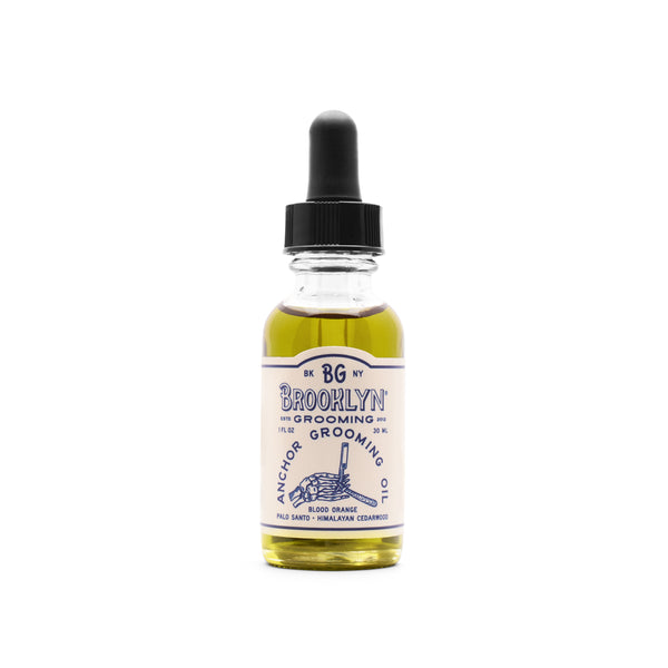 Anchor Grooming Oil (Formerly Beard Oil) - Brooklyn Grooming 