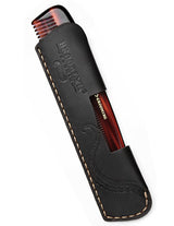 Leather Pocket Comb Sleeve - Brooklyn Grooming 