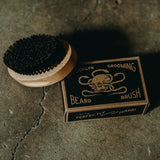 Beechwood and Boar Bristle Beard Brush - Brooklyn Grooming 