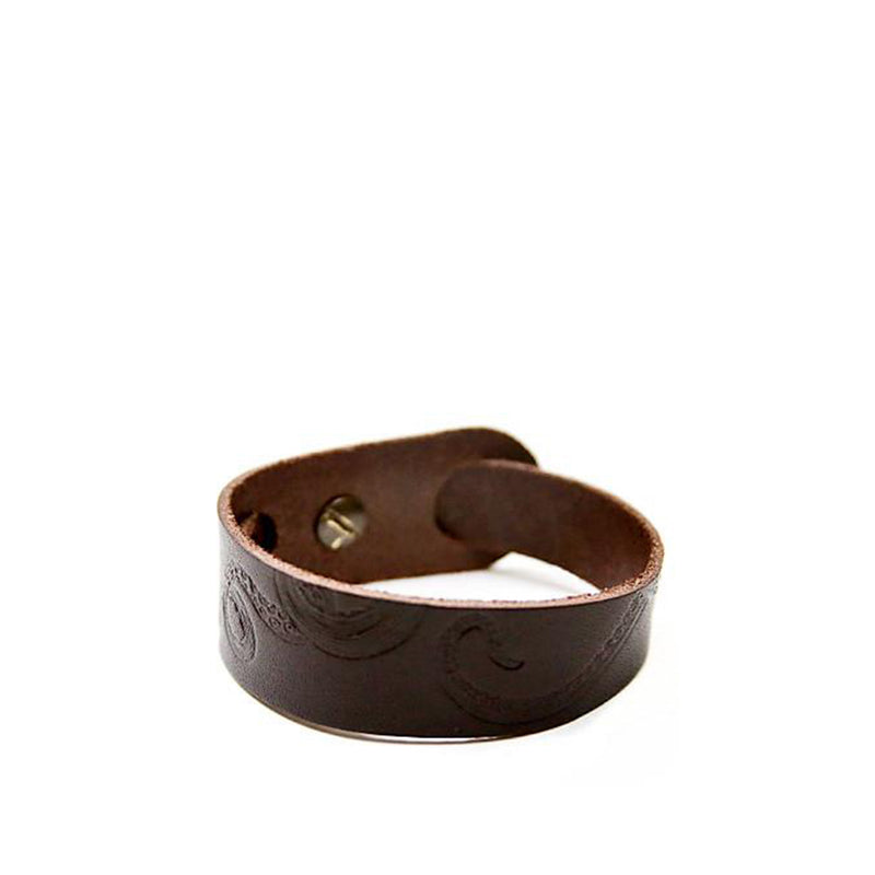 Simple Leather Bracelet With Hook Clasp » Band And Bracelets