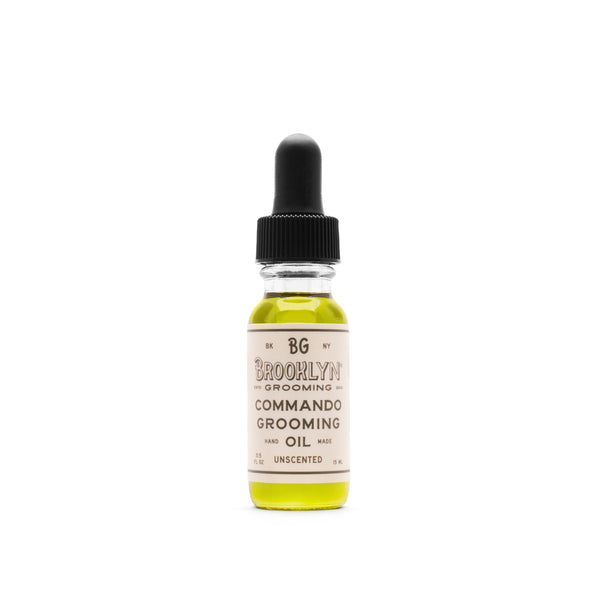 Commando Grooming Oil (Formerly Beard Oil) - Brooklyn Grooming 