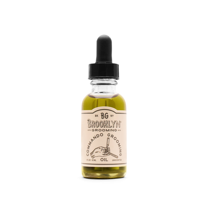 Commando Grooming Oil (Formerly Beard Oil) - Brooklyn Grooming 