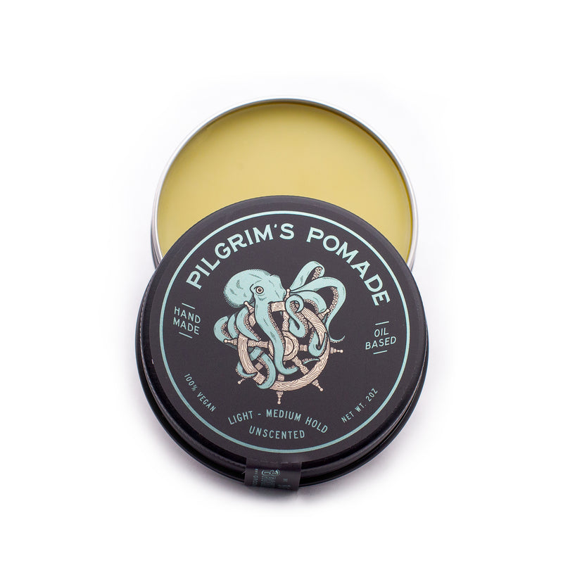 Pilgrim's® Vegan Pomade (Unscented) - Brooklyn Grooming 