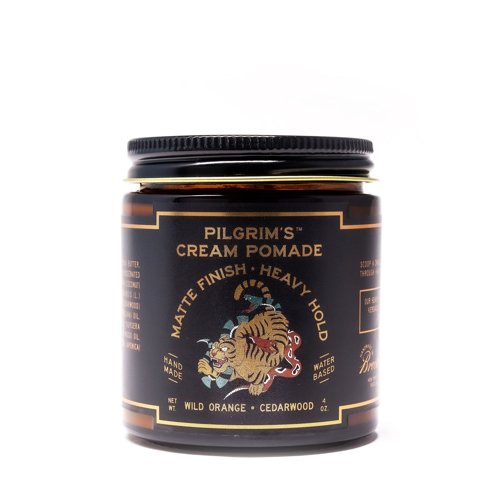 Pilgrim's Wild orange and Cedarwood Matte cream – Brooklyn Grooming