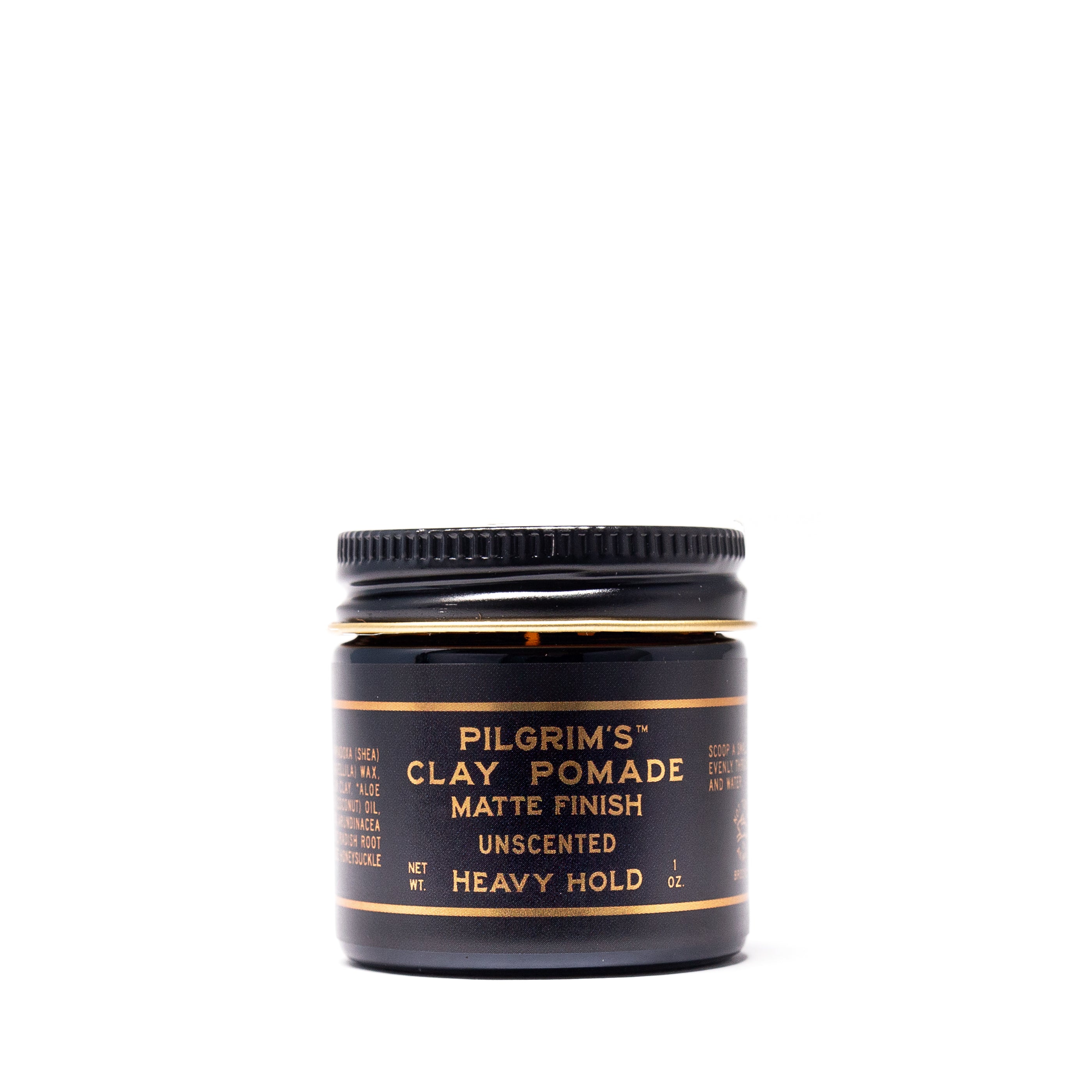 Clay pomade Unscented Brooklyn Grooming
