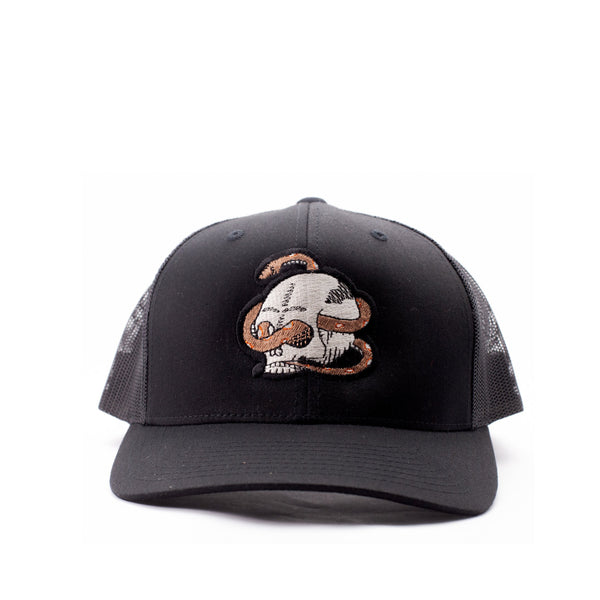 The "Evan" Skull and Snake Hat - Brooklyn Grooming 