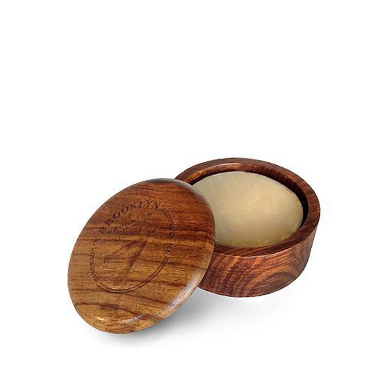 Wood Shaving Bowl - Dark Oak - Brooklyn Grooming 